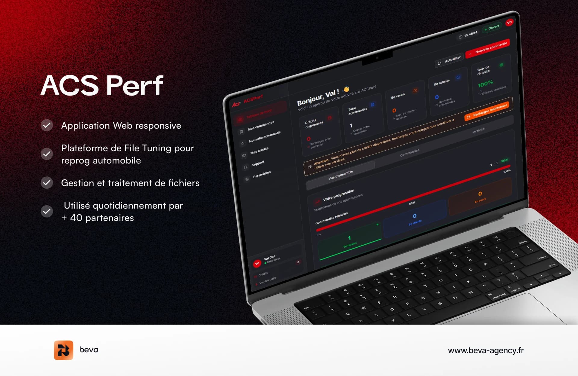 ACSPerf - Plateforme de File Tuning