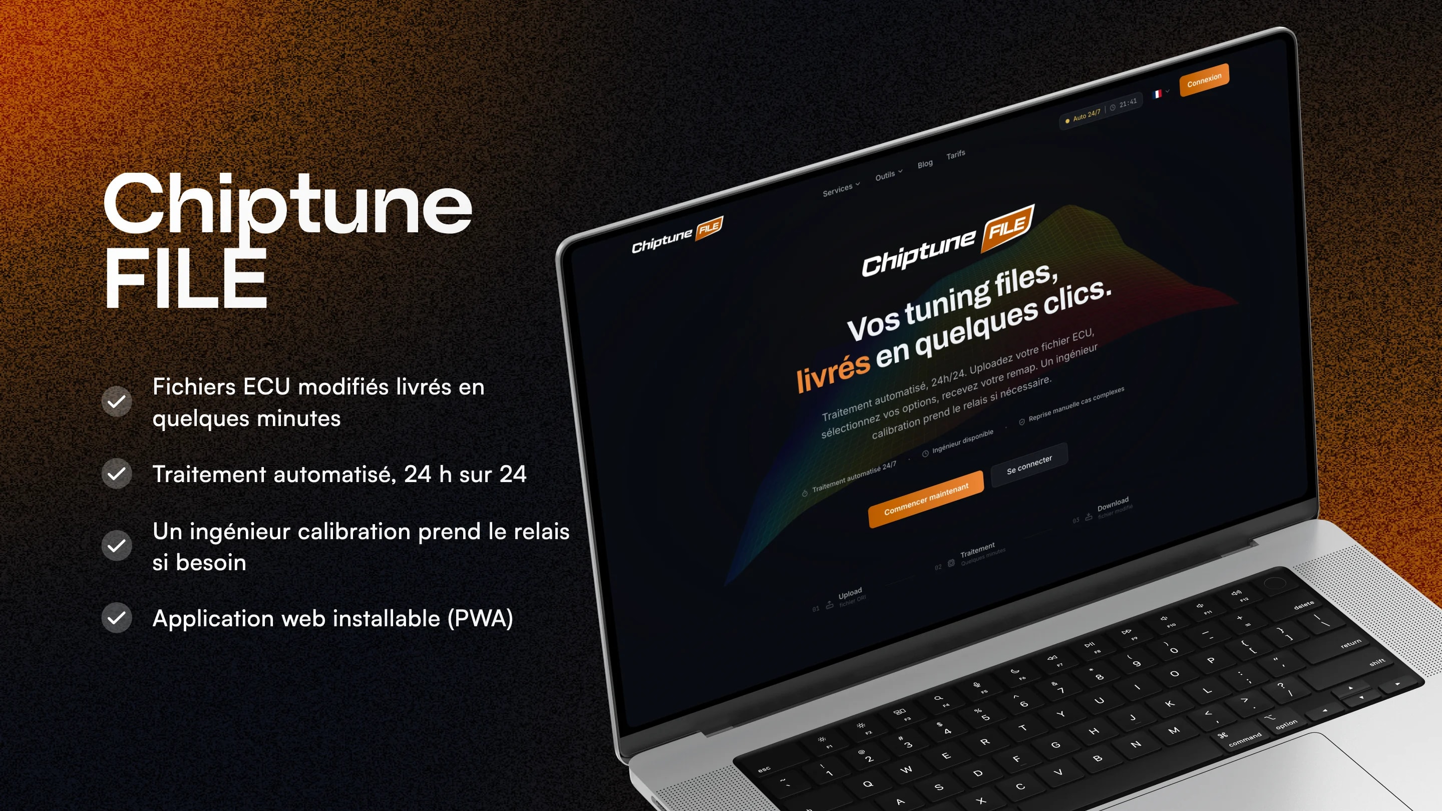 ChiptuneFile - Service fichiers ECU automatisé