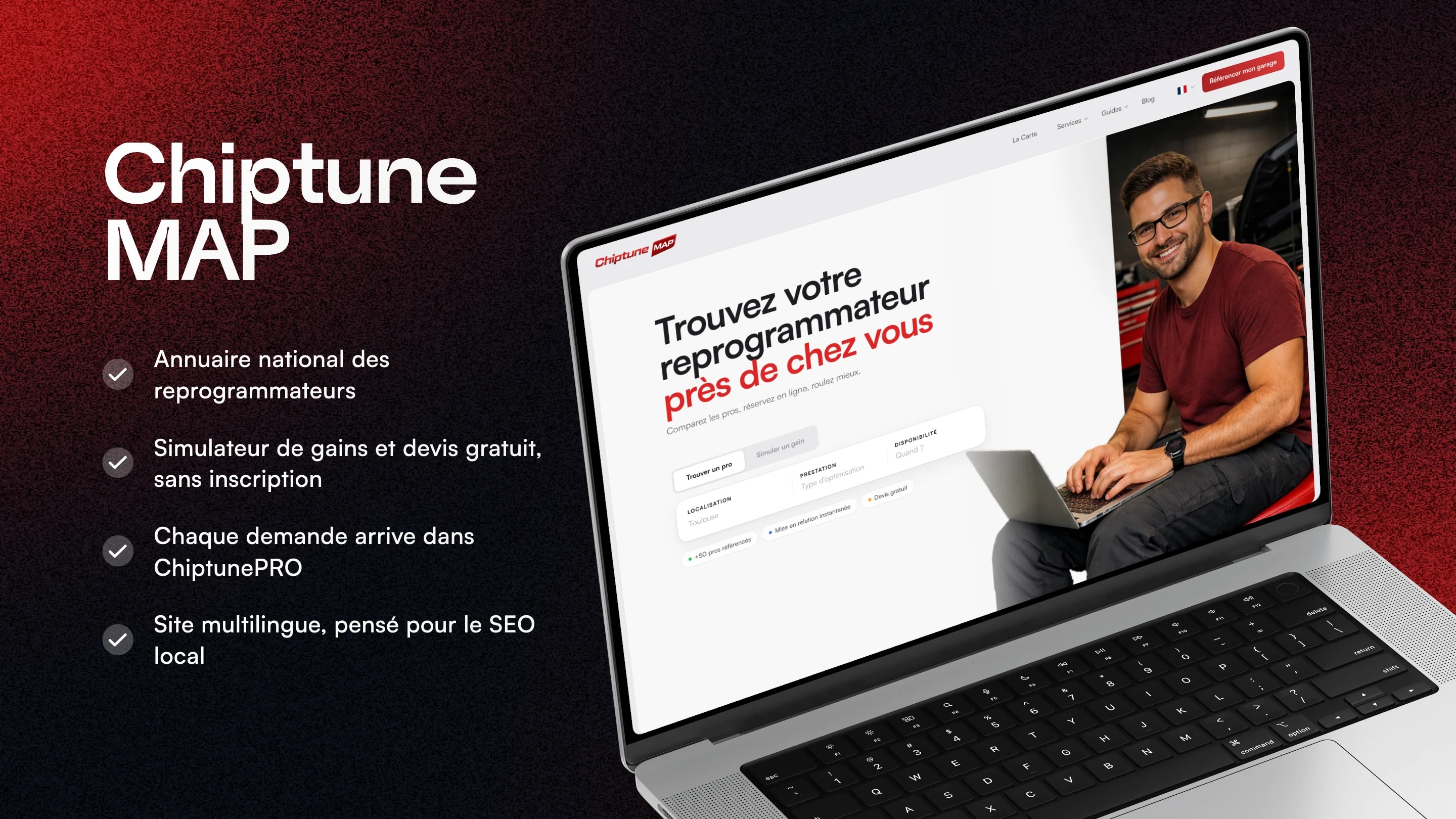 ChiptuneMAP - Annuaire reprogrammation automobile