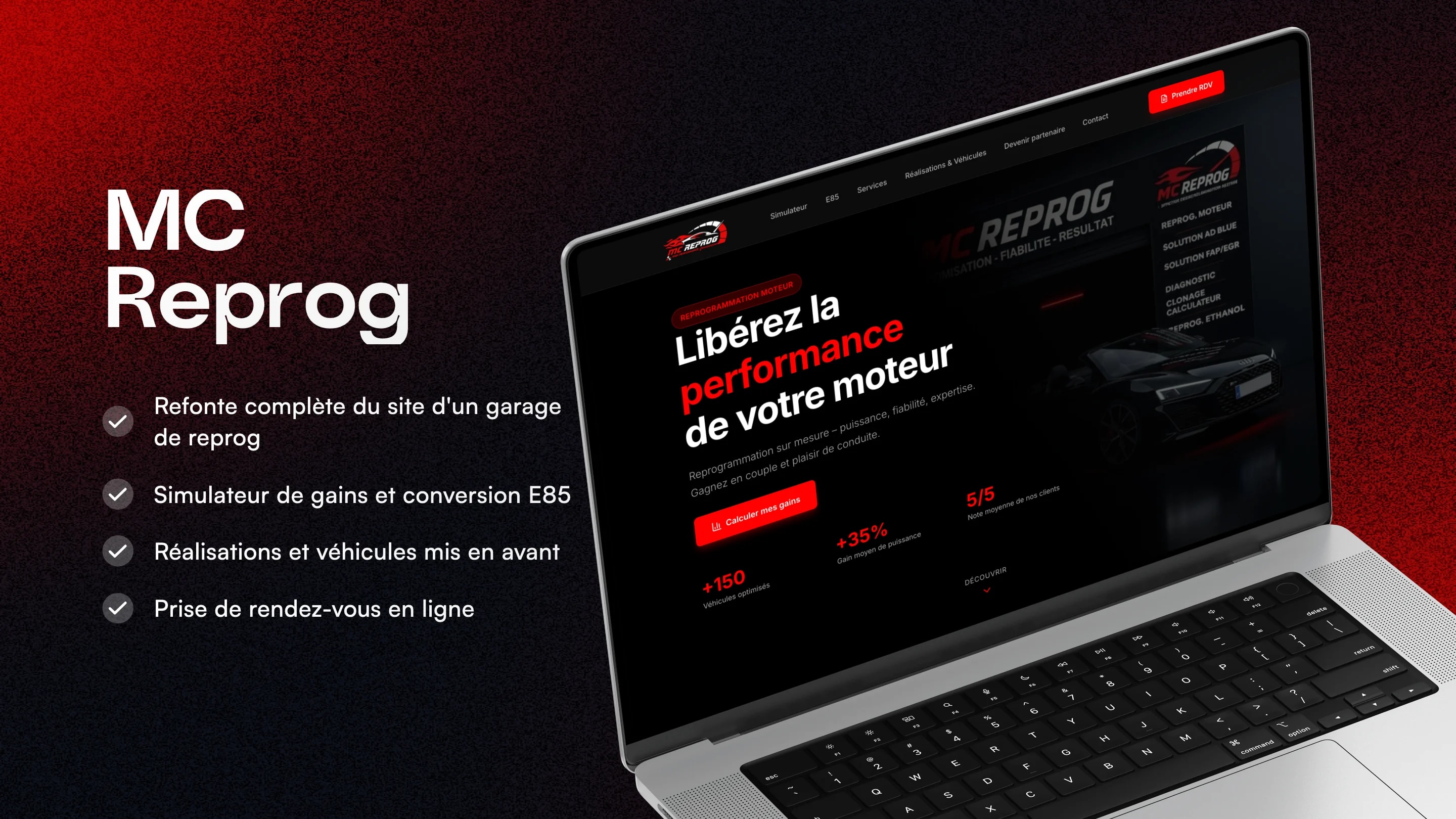 MC Reprog - Refonte du site