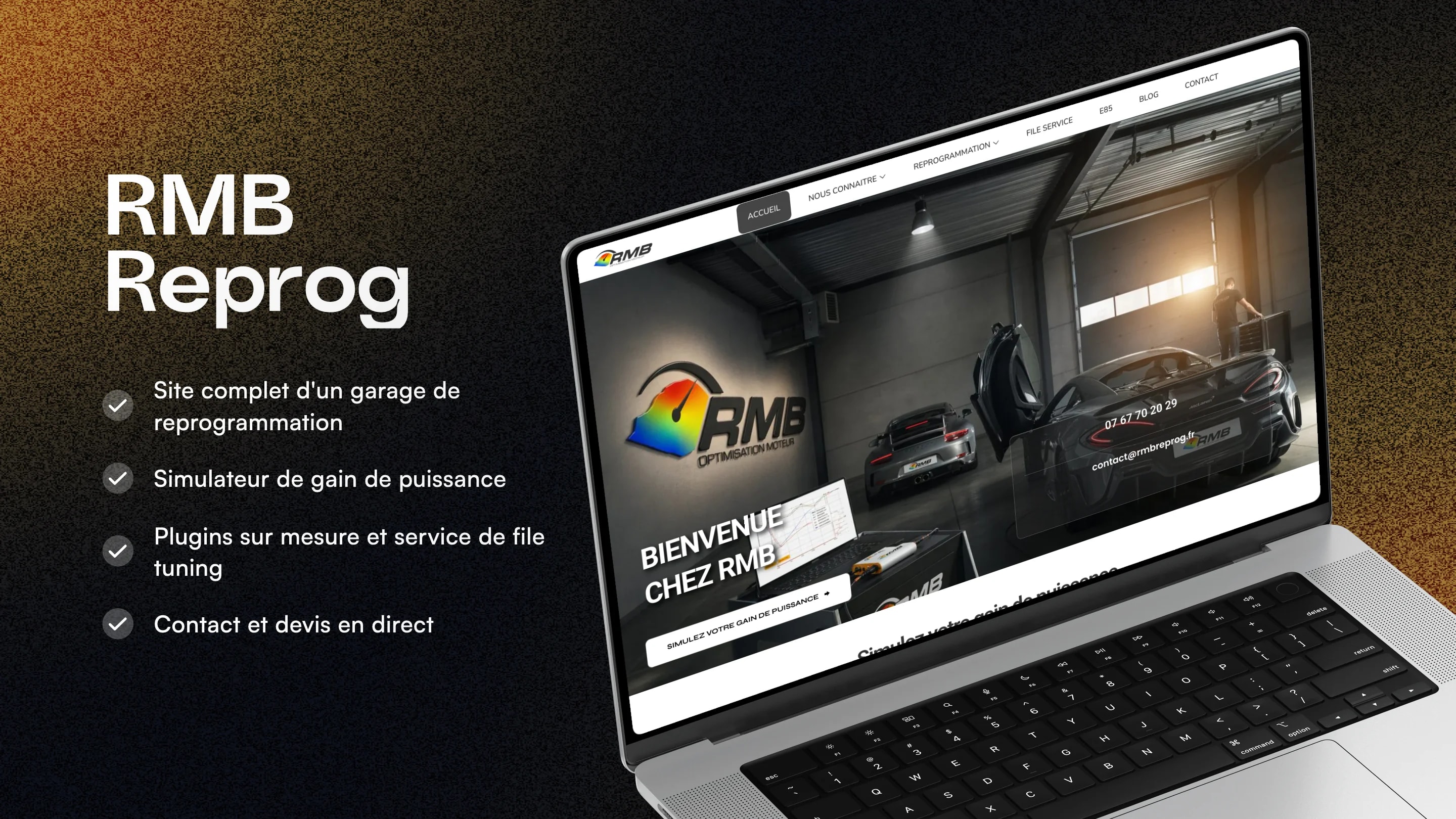 RMB Reprog - Site web et file tuning