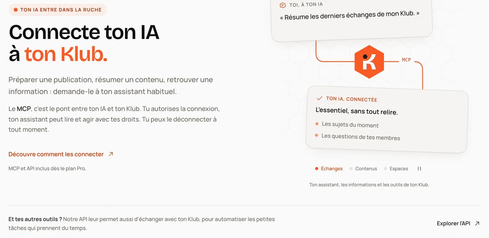 Connexion d'un assistant IA à un Klub via le serveur MCP de Klubizz